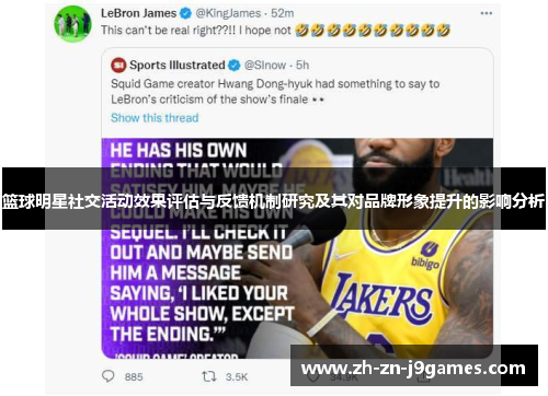 篮球明星社交活动效果评估与反馈机制研究及其对品牌形象提升的影响分析